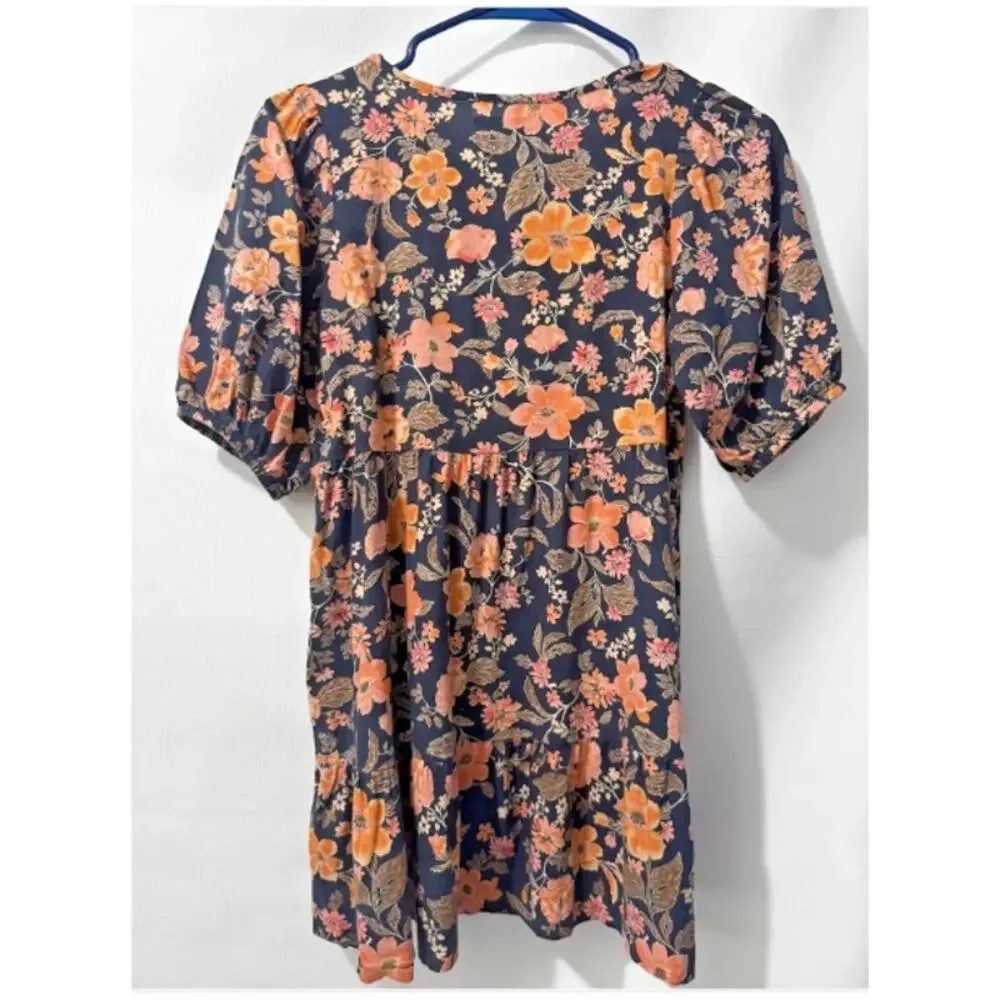 Old Navy Girls Floral Dress Size M (8) ,Short Sleeve